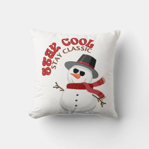 Cool bleibe - Klassisch Bleibe Kissen