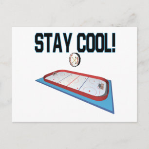 Cool bleibe postkarte