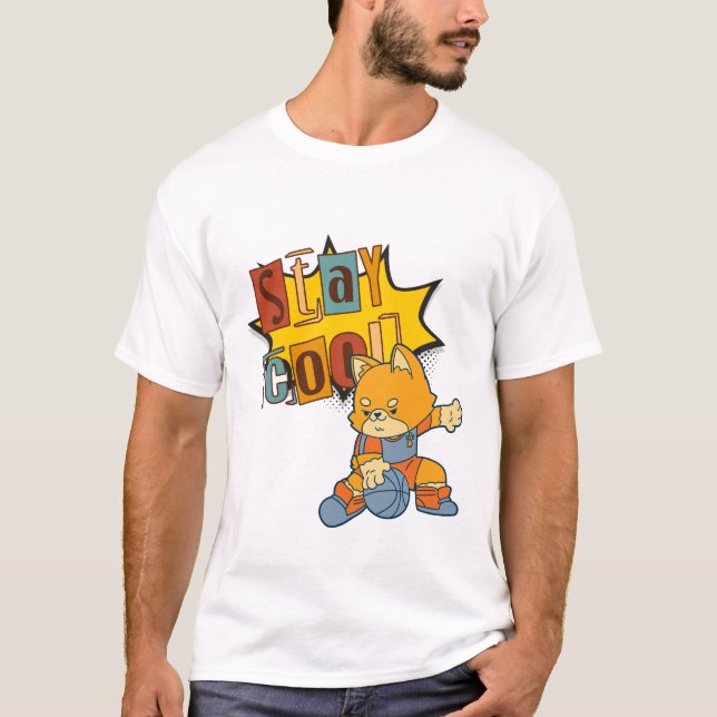 cool bleibe T-Shirt (Vorderseite)