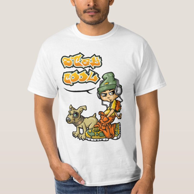 cool bleibe T-Shirt (Vorderseite)