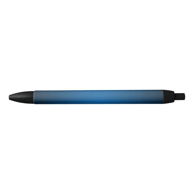 Cool Blue-Black Grainy Vignette Kugelschreiber (Vorderseite)