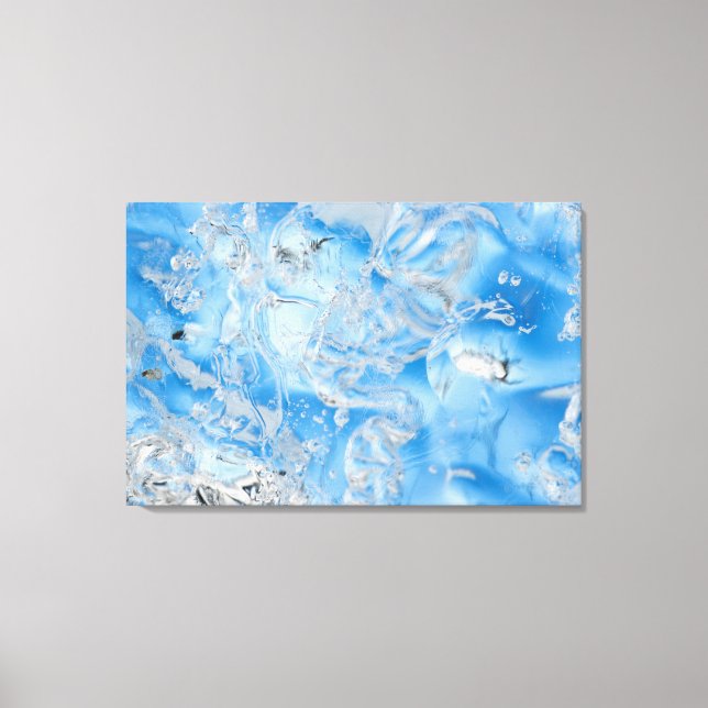 Cool Blue Iceberg Leinwanddruck (Vorderseite)