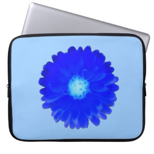 Cool Blue Marigold Laptop Bag Laptopschutzhülle