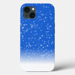 Cool Blue Texture OtterBox iPhone Case