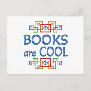 Cool Books Postkarte