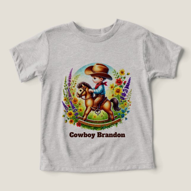 Cool boys add name cowboy lovers  (Design Vorderseite)