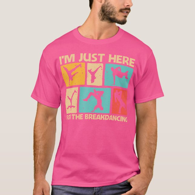 Cool Breakdance Art For Breakdancer Breakdancing T-Shirt (Vorderseite)