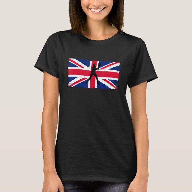 Cool British Tennis T-Shirt (Vorderseite)