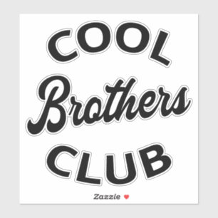Cool Brothers Club I Aufkleber