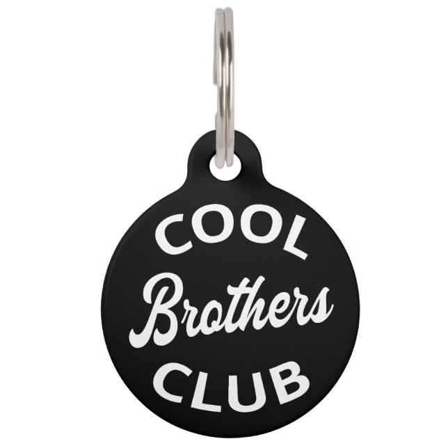 Cool Brothers Club I Haustiermarke (Vorderseite)