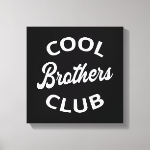 Cool Brothers Club I Leinwanddruck