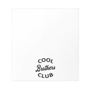 Cool Brothers Club I Notizblock