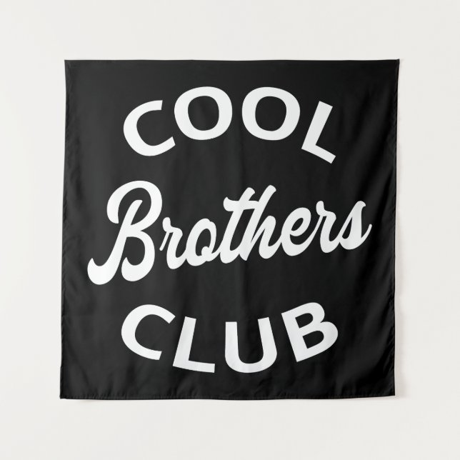 Cool Brothers Club I Wandteppich (Vorderseite)