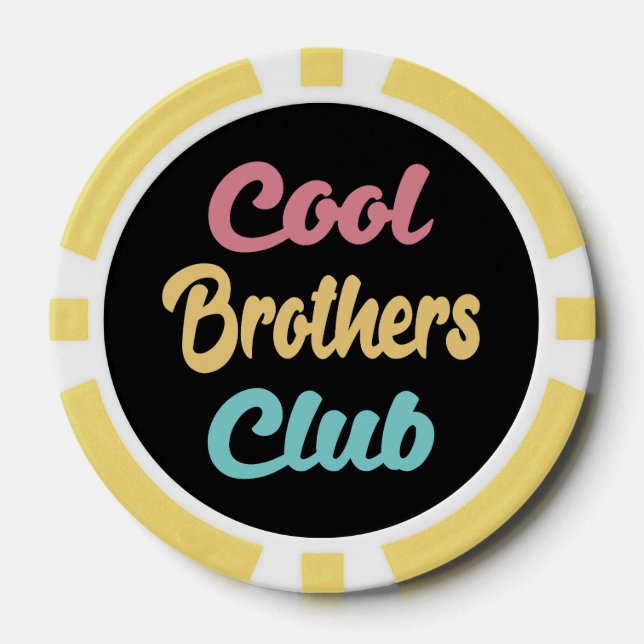 Cool Brothers Club II Pokerchips (Vorderseite)