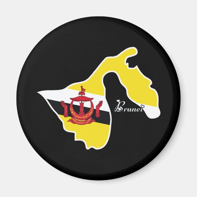 Cool Brunei Magnet (Vorne)