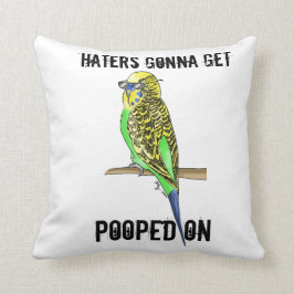 Cool Budgie Pillow Kissen