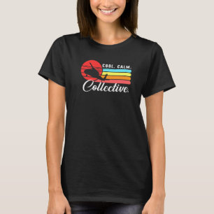 Cool Calm Collective Hubschrauber Vintage Retro T-Shirt