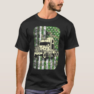 Cool Camouflage American Flag Trucker US Men Juli T-Shirt