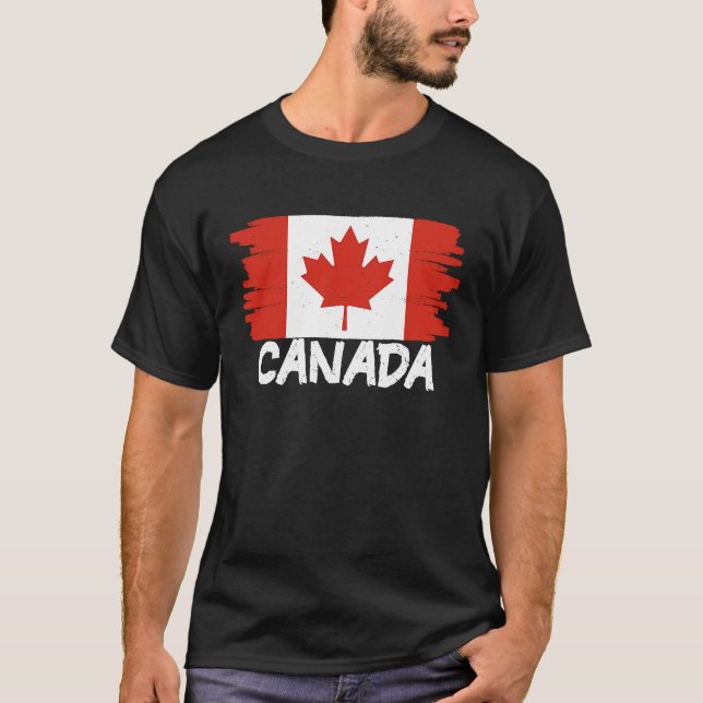 Cool Canada Flag T-Shirt (Vorderseite)