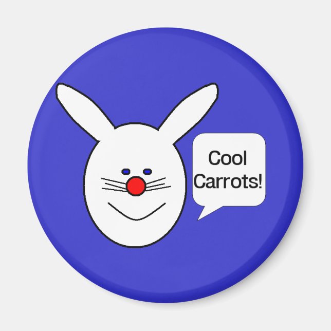 Cool Carrots Magnet (Vorne)