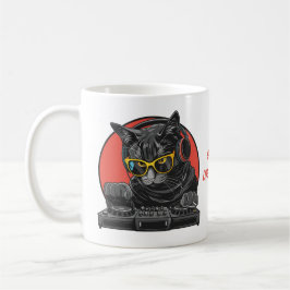 Cool Cat DJ Kaffeetasse