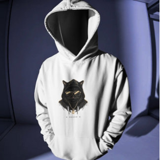  Cool Cat Hoodie – Streetwear Cat Graphic Hoodie