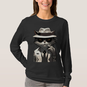 Cool Cat Noir: Eleganter und geheimnisvoller Kater T-Shirt