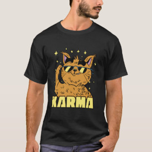 Cool Cats Karma Sonnenbrille Funny T-Shirt