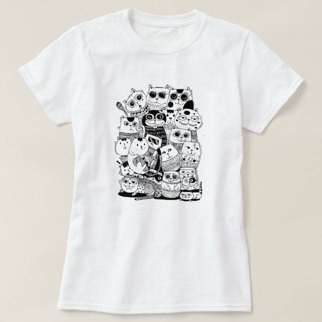 Cool Cats T - Shirt (Design vorne)