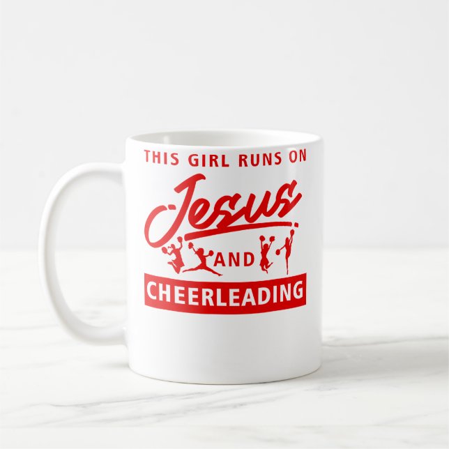 Cool Cheerleader Art For Women Girl Cheerleading J Kaffeetasse (Links)