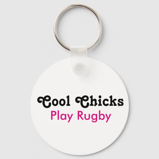 Cool Chicks Spielspazierweg Schlüsselanhänger (Vorderseite)