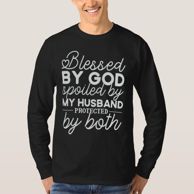 Cool Christian Family Quotes T-Shirt (Vorderseite)