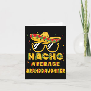 Cool Cinco De Mayo Nacho Durchschnittliche Großtoc Karte
