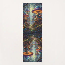 Cool Colorful Mushroom Houses Yogamatte