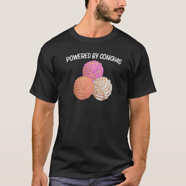 Cool Concha For Men Women Pan Dulce Latin Mexican  T-Shirt (Vorderseite)