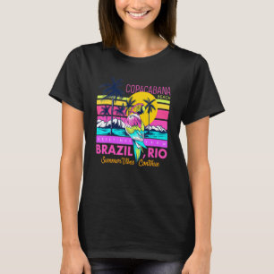 Cool Copacabana Beach Brasilien Rio Summer Vibes G T-Shirt