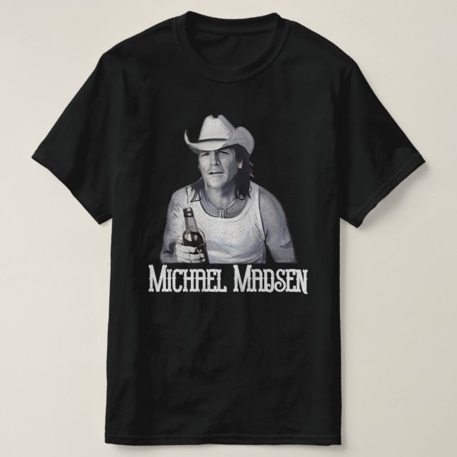  Cool Cowboy Chicago Michael Madsen T-Shirt (Design vorne)