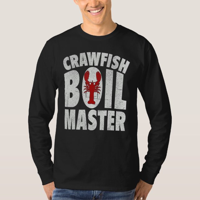 Cool Crawfish Boil For Men Women Crawfish Seafood  T-Shirt (Vorderseite)