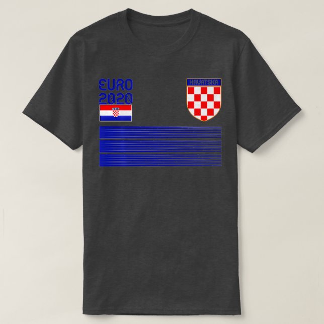 Cool Croatia Football Jersey 2020 Soccer Store  T-Shirt (Design vorne)
