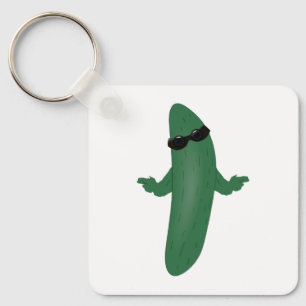Cool Cucumber Schlüsselanhänger