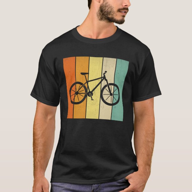 Cool Cycling T-Shirts Bicycle Graphic (Vorderseite)