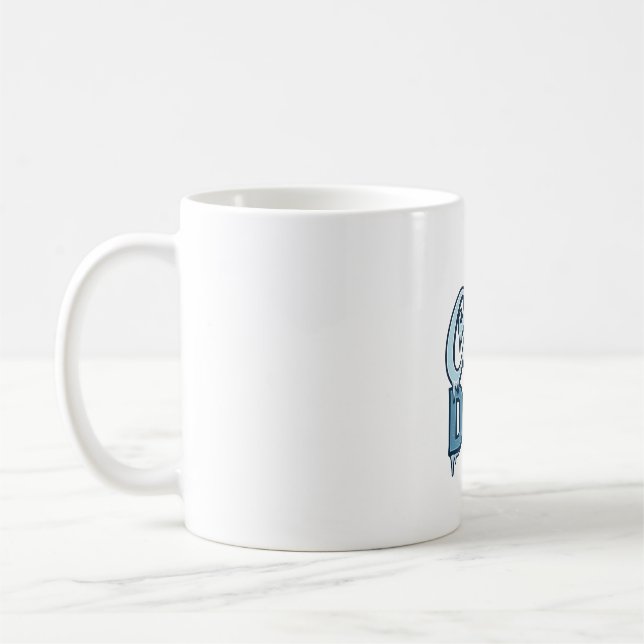 Cool Dad Mountain Vintage Grafikdesign_1 Kaffeetasse (Links)