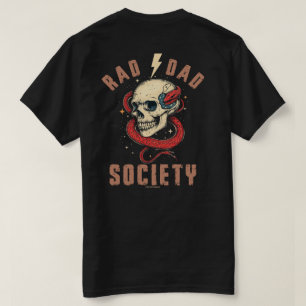 Cool Dad T-Shirt – Rad Dad Society Grafik T-Shirt