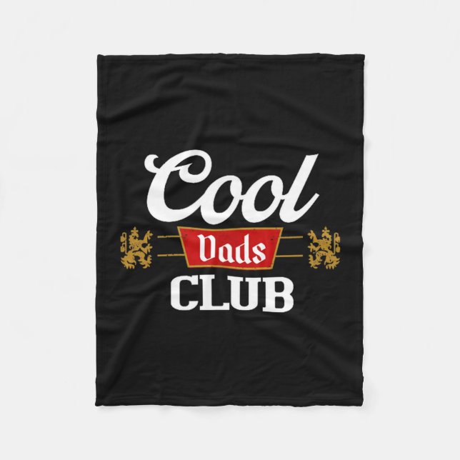 Cool Dads Club Shirt Father's Day From Daughter So Fleecedecke (Vorderseite)