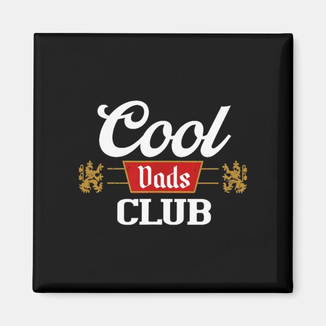 Cool Dads Club Shirt Father's Day From Daughter So Magnet (Vorne)