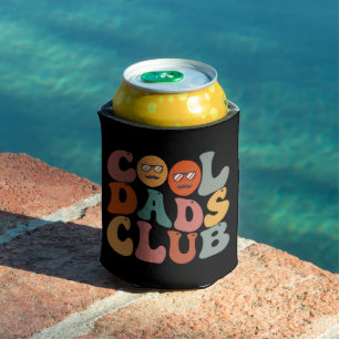 Cool Dads Club Vater Tag des Vaters Retro Groovy Dosenkühler