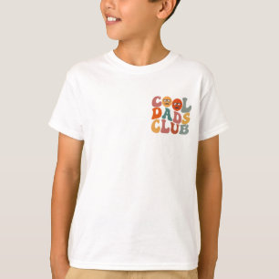 Cool Dads Club Vater Tag des Vaters Retro Groovy T-Shirt
