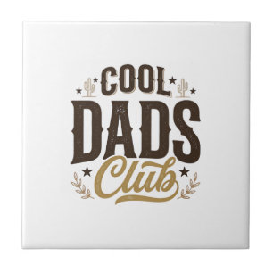 Cool Dads Club Vintage Dad Shirt Design_1 Fliese