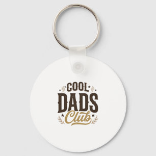 Cool Dads Club Vintage Dad Shirt Design_1 Schlüsselanhänger