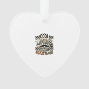 Cool Dads Club Vintage Gravur Dad Shirt Design_ Ornament